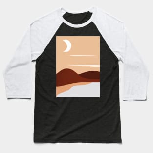 Abstract Dessert Night Baseball T-Shirt